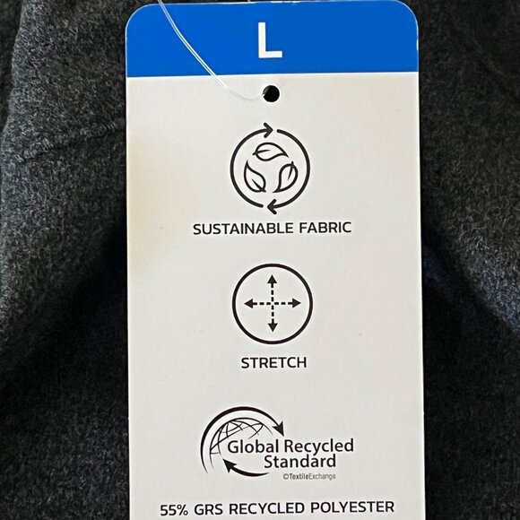 NWT Mondetta Outdoor Project Men's Black Stretch Quarter-Zip Pullover Size Large - Picture 7 of 11